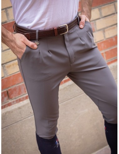 Super X Tom Darted men's breeches - Grey