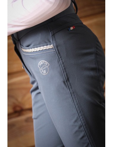 Junior Girl Marie Breeches - Military Blue