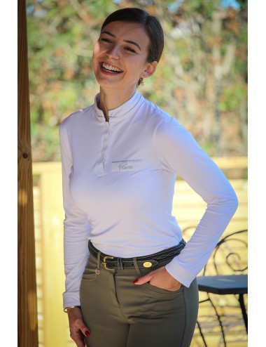 Long-sleeve Competition Polo shirt - Ophélie